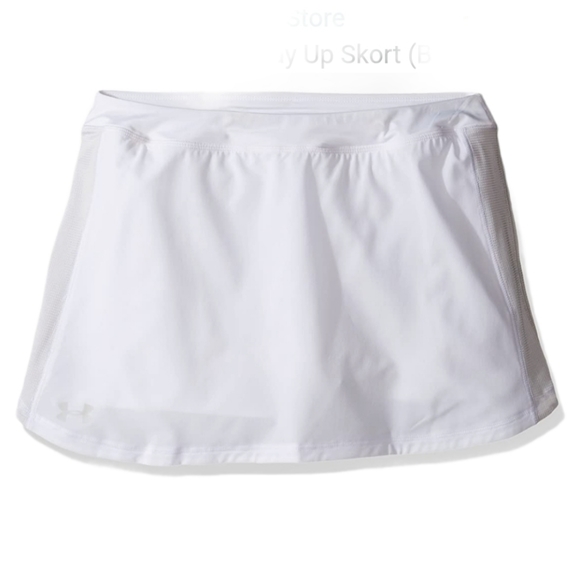 Under Armour Other - Under Armour Youth Medium White Heat Gear Skort